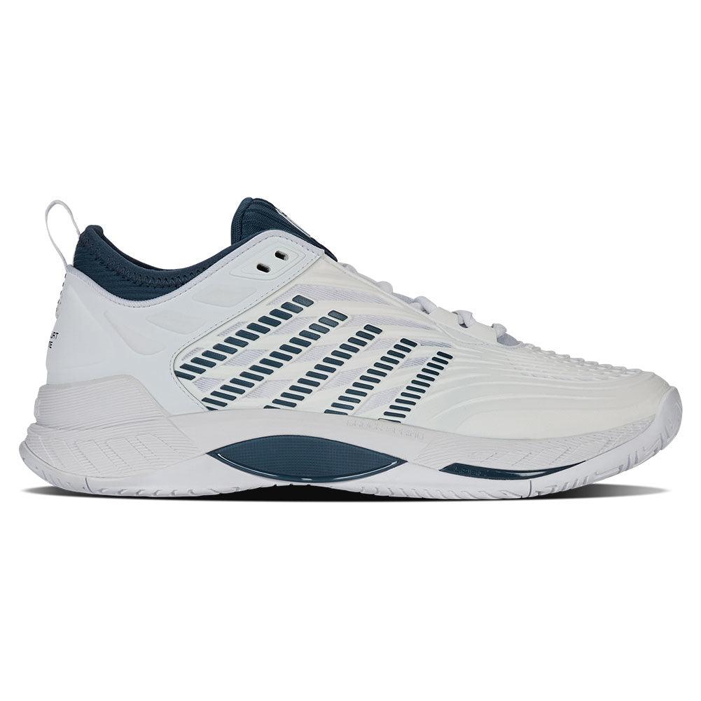 Men`s Hypercourt Supreme 2 Tennis Shoes White and Stargazer K-SWISS