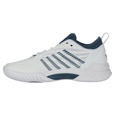 Men`s Hypercourt Supreme 2 Tennis Shoes White and Stargazer K-SWISS