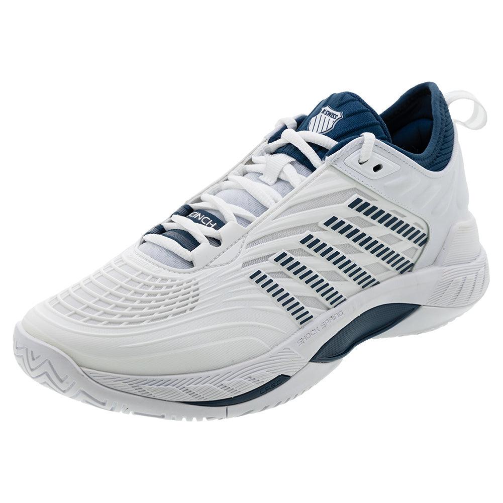 Men`s Hypercourt Supreme 2 Tennis Shoes White and Stargazer K-SWISS 7 White