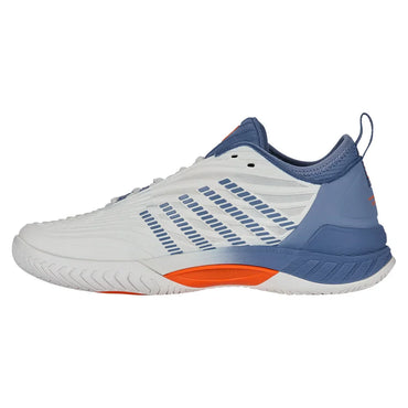Men`s Hypercourt Supreme 2 Tennis Shoes Lucent White and Infinity K-SWISS