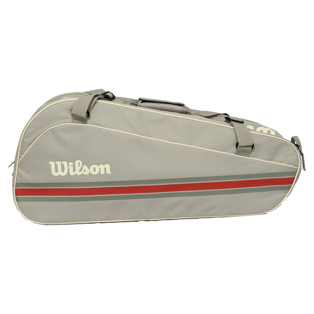 6 Pack Team Tennis Racquet Bag Oats WILSON