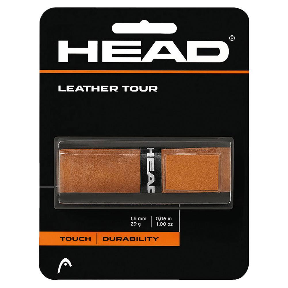 Leather Tour Replacement Grip Grips HEAD Brown