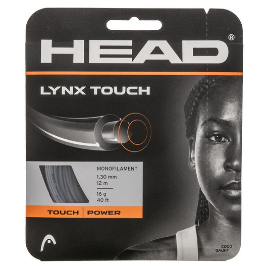 Lynx Touch Tennis String Transparent Black Strings HEAD 16