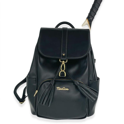 Women's Sara Tennis Backpack Black Promotions NICE ACES Black