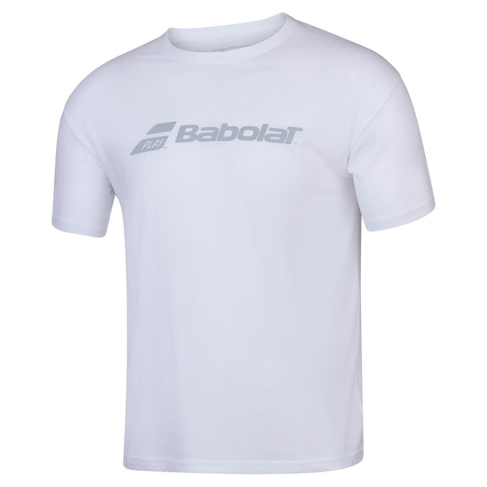 Boys` Exercise Babolat Tennis Tee BOYS APPAREL BABOLAT White 10-Aug