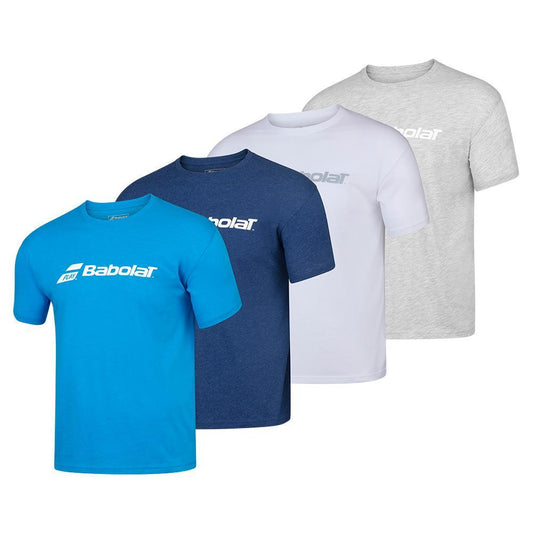 Boys` Exercise Babolat Tennis Tee BOYS APPAREL BABOLAT White 8-Jun