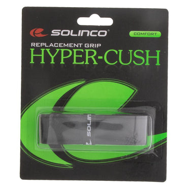 Hyper-Cush Cushion Tennis Replacement Grip Grips SOLINCO Black