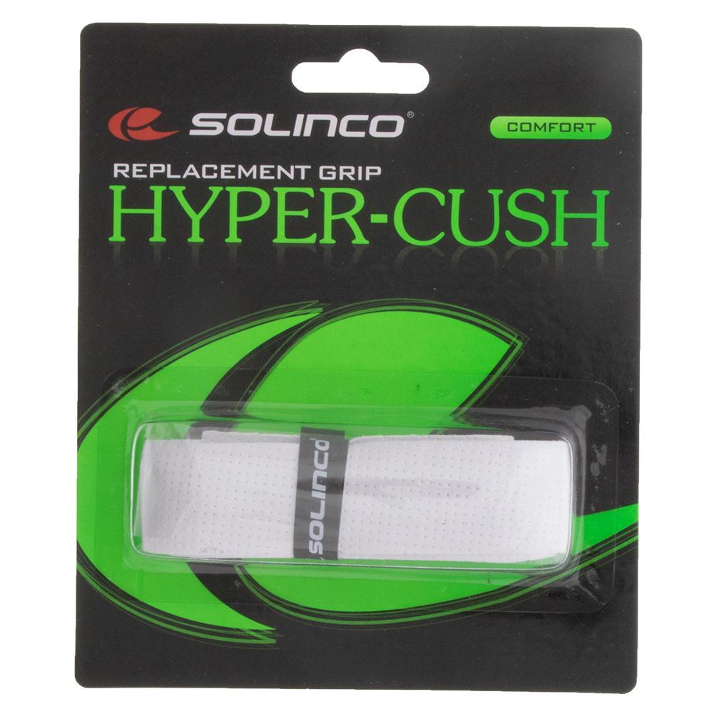 Hyper-Cush Cushion Tennis Replacement Grip Grips SOLINCO White