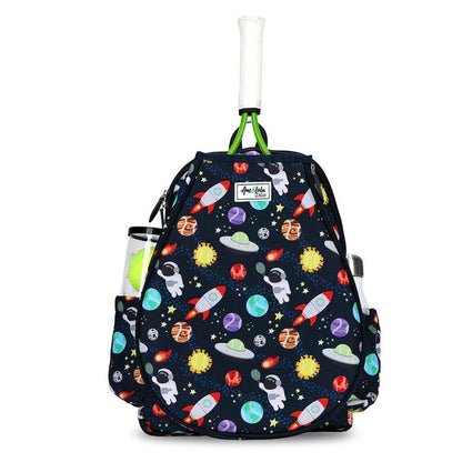 Juniors' Little Love Tennis Backpack Gifts AME AND LULU Black