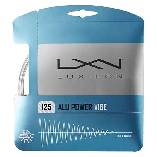 Alu Power Vibe 125mm/17G Tennis String White Pearl Strings LUXILON White