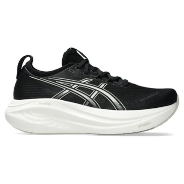 Women`s GEL-Nimbus 27 Running Shoes Black and Lake Grey ASICS