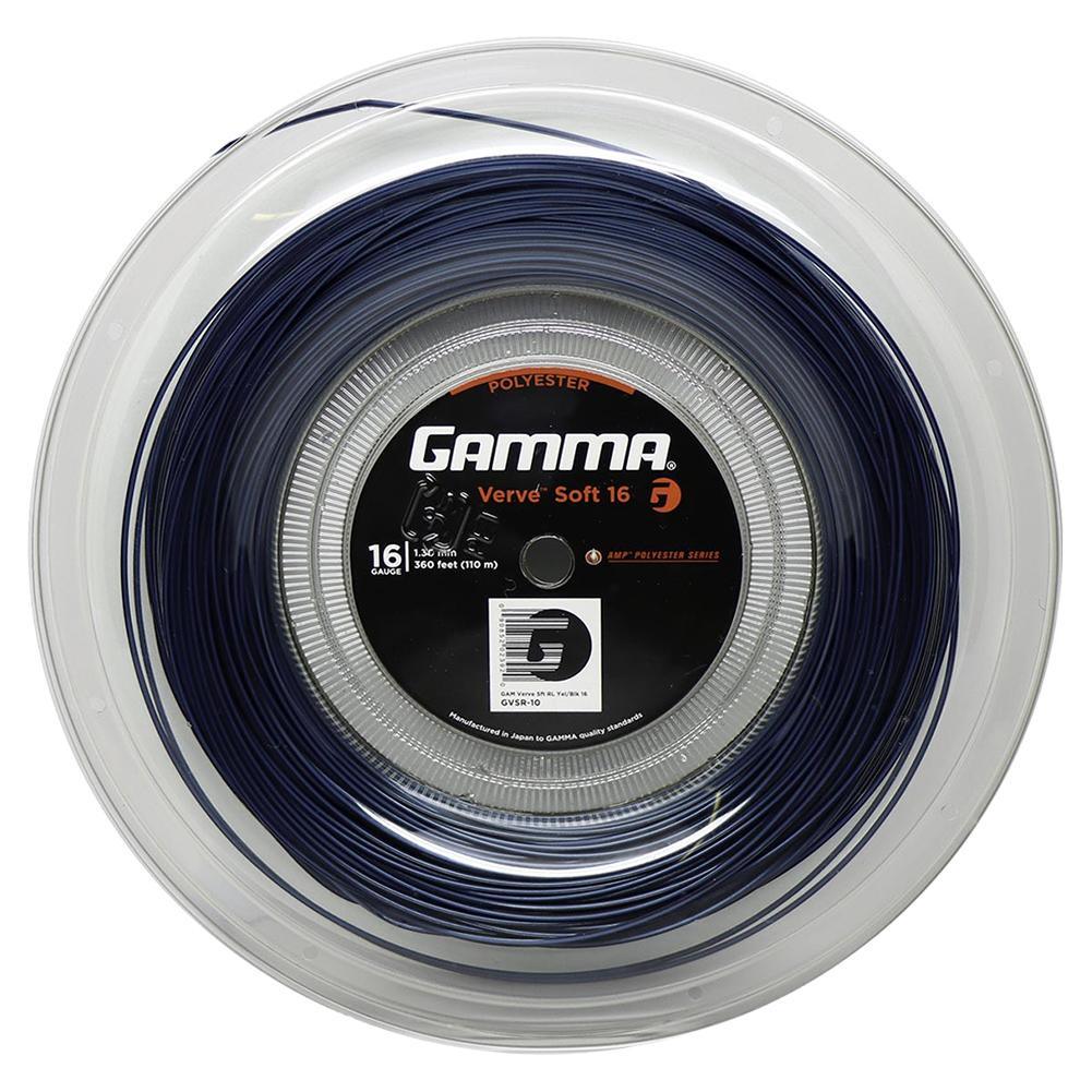 Verve Soft 360 Feet Tennis String Reel Strings GAMMA Blue 17