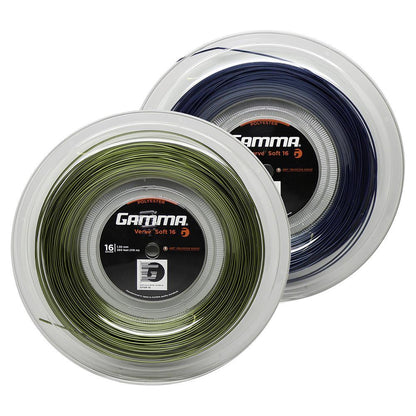 Verve Soft 360 Feet Tennis String Reel Strings GAMMA Blue/Black 16