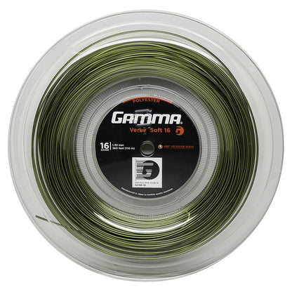 Verve Soft 360 Feet Tennis String Reel Strings GAMMA Yellow 16