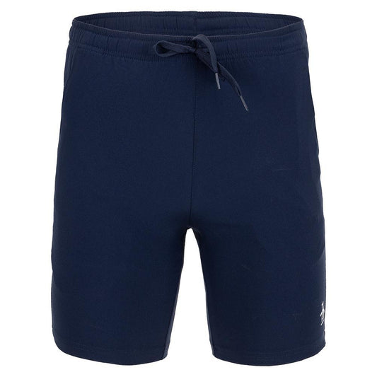 Men's Solid Performance 8 Inch Tennis Short Black Iris Tournament Gear PENGUIN S