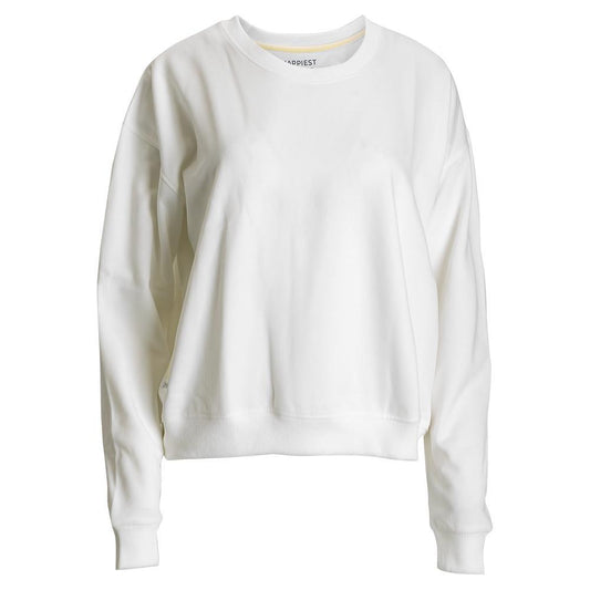 Women's Pickleball Paddles Sweatshirt Ivory Promotions COURTLIFE White