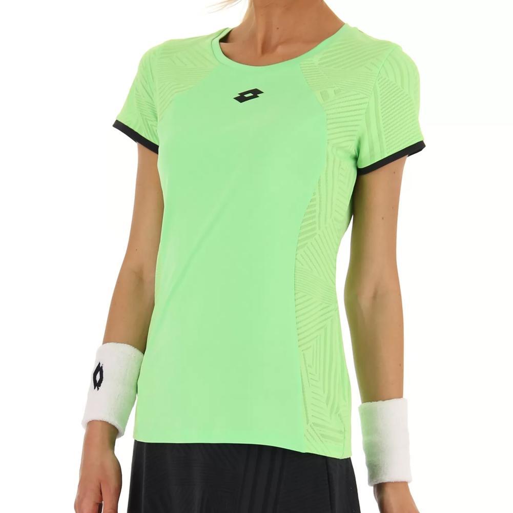 Women's Superrapida V Pickleball Top Womens Apparel LOTTO Green XS