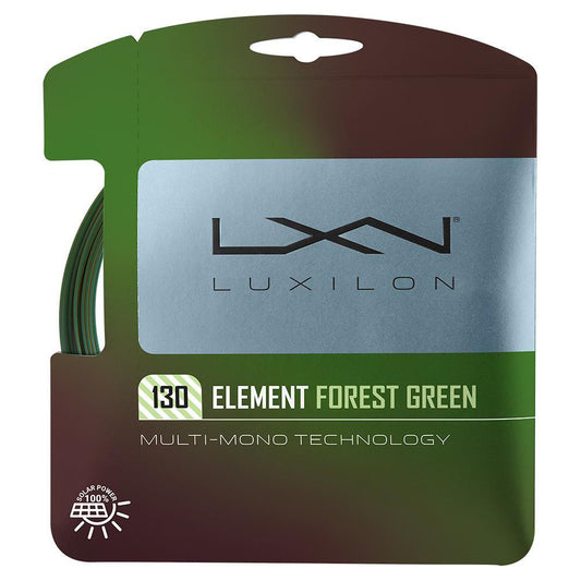 Element Forest Green 130 Tennis String Green Strings LUXILON Green
