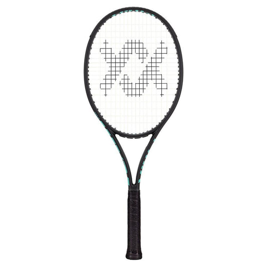 Team Speed Prestrung Tennis Racquet Black and Turquoise Racquets VOLKL 0 - 4 0/8