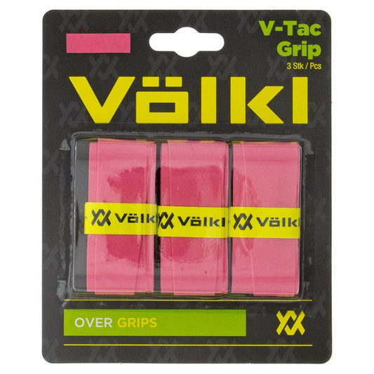 V-Tac Tennis Overgrip 3 Pack Pink Promotions VOLKL Pink
