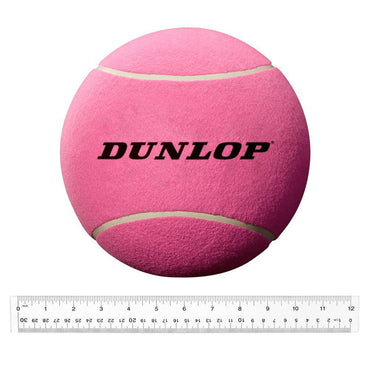 9 Inch Jumbo Tennis Ball Pink Tennis Balls DUNLOP