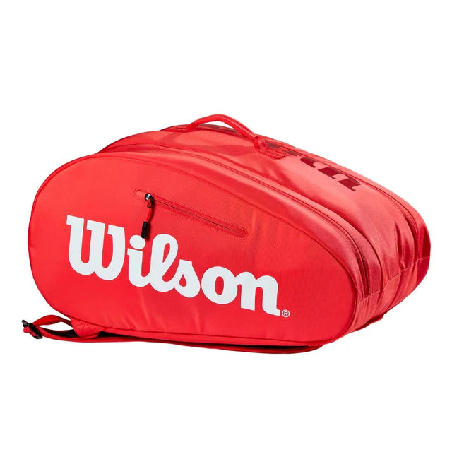 Load image into Gallery viewer, WILSON SUPER TOUR RED PADEL BAG
