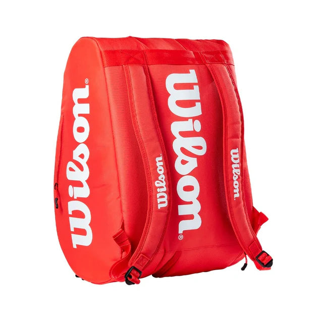 Load image into Gallery viewer, WILSON SUPER TOUR RED PADEL BAG
