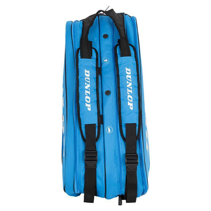 FX Performance 8 Racquet Tennis Bag Black and Blue Bags DUNLOP