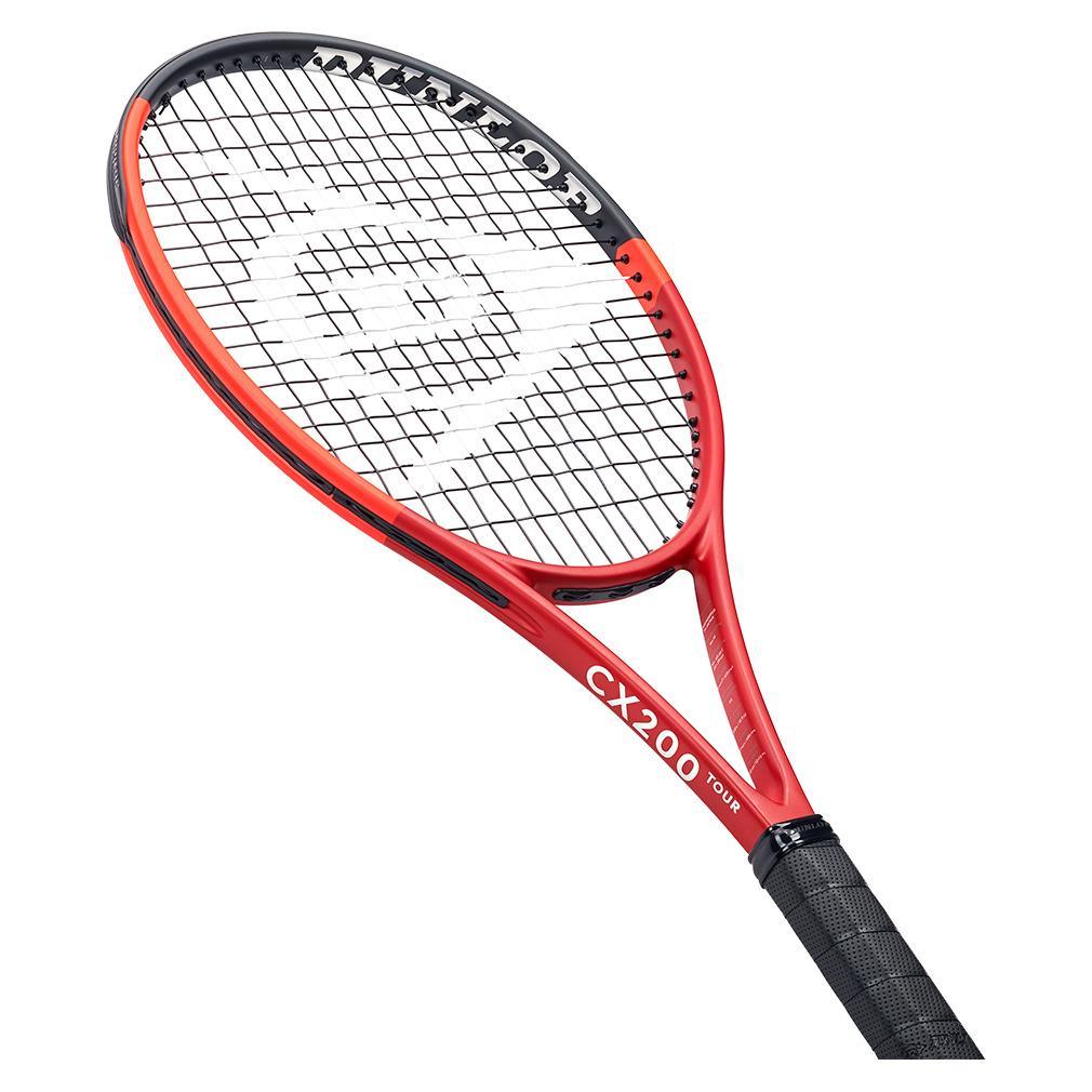 CX 200 Tour 16x19 Tennis Racquet Tournament Gear DUNLOP