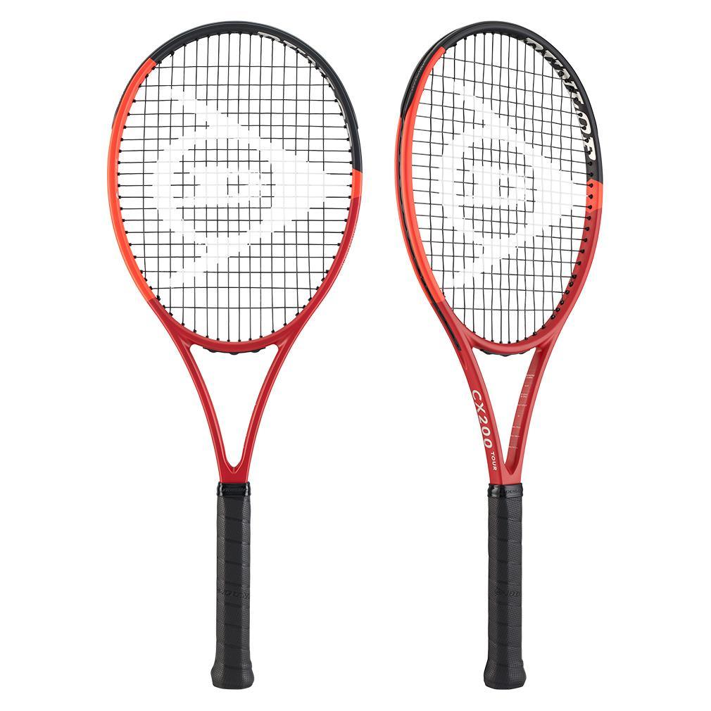CX 200 Tour 16x19 Tennis Racquet Tournament Gear DUNLOP