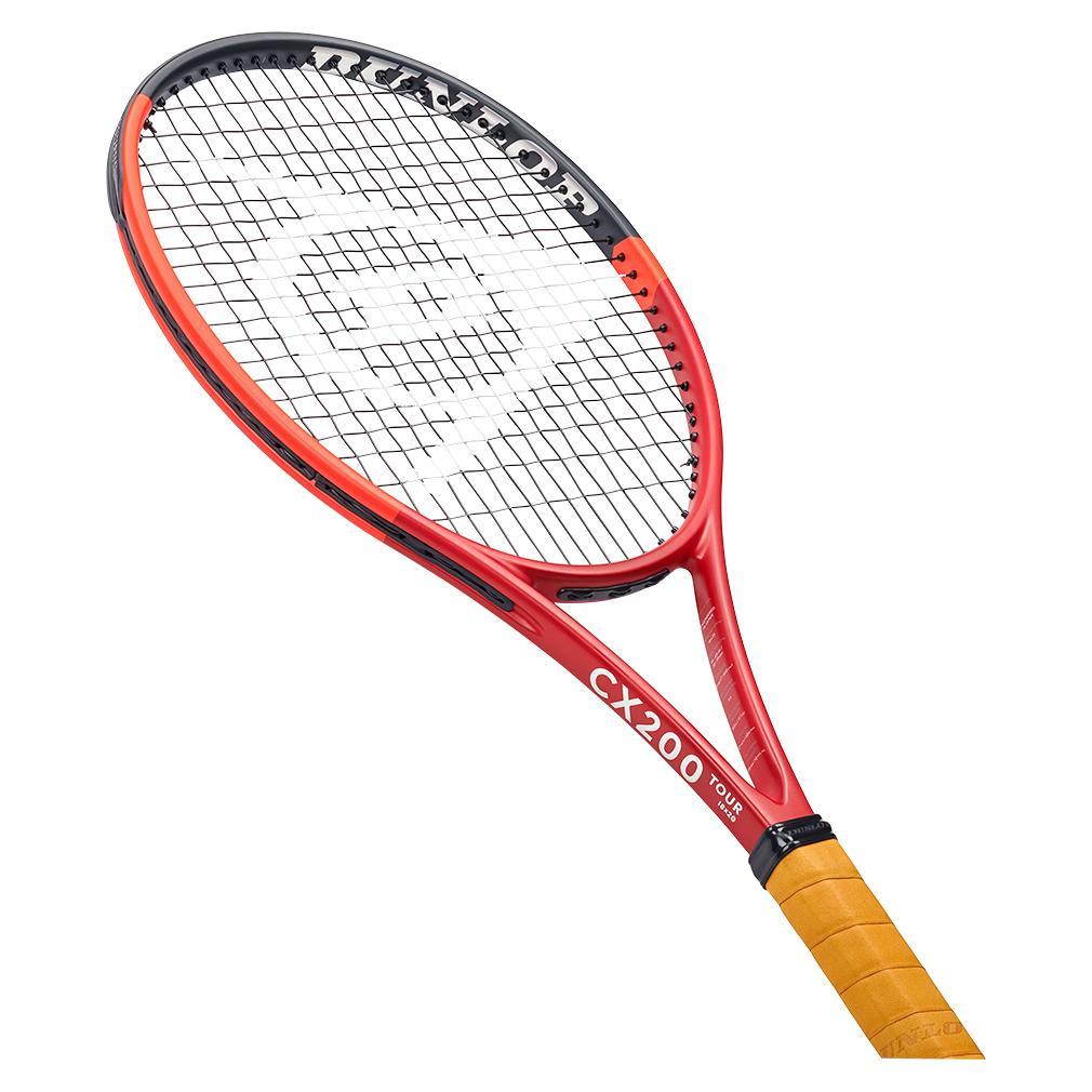 CX 200 Tour 18x20 Tennis Racquet Tournament Gear DUNLOP 3 - 4 3/8