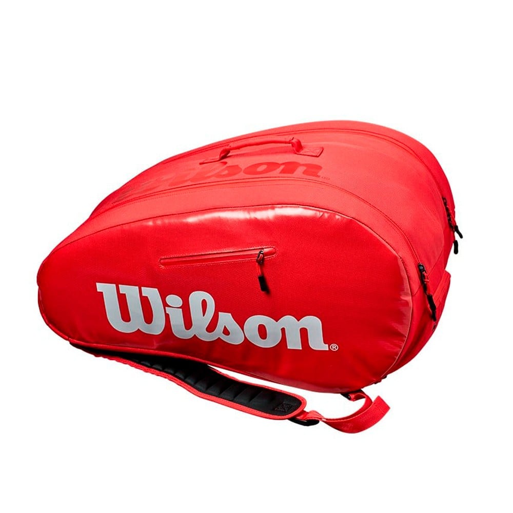 WILSON SUPER TOUR Padel Red Padel Bag Bolsas Wilson Default Title