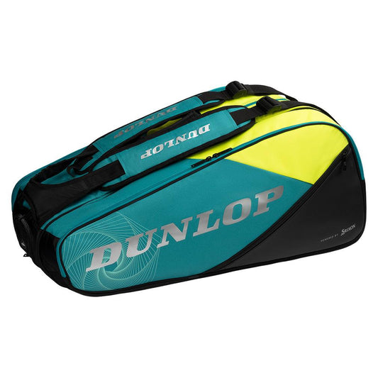 SX Performance 12 Racquet Tennis Bag Teal and Black DUNLOP ONE_SIZE Teal