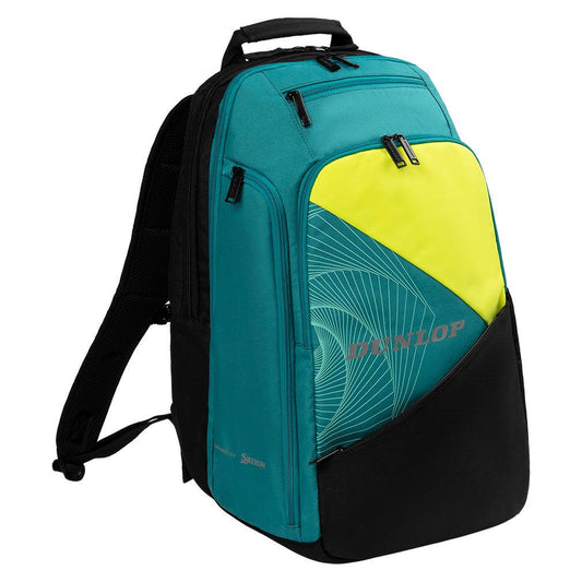 SX Performance Tennis Backpack Teal and Black DUNLOP ONE_SIZE Teal