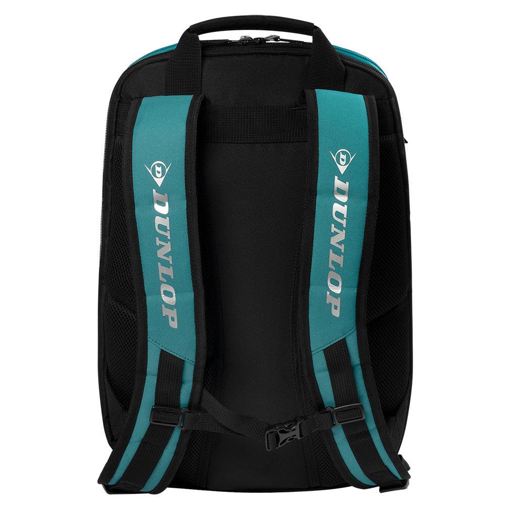 SX Performance Tennis Backpack Teal and Black DUNLOP