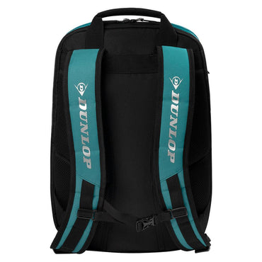 SX Performance Tennis Backpack Teal and Black DUNLOP