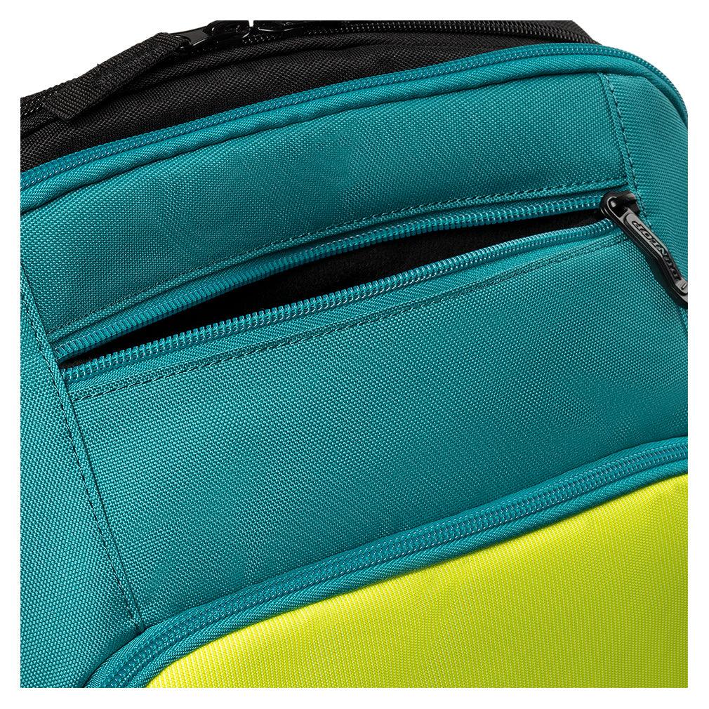 SX Performance Tennis Backpack Teal and Black DUNLOP