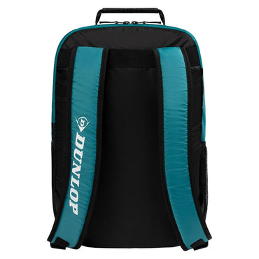 SX Club Tennis Backpack Teal and Black DUNLOP