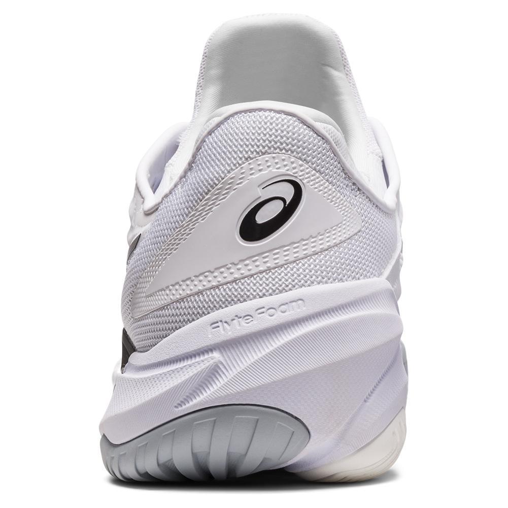 Men`s Court FF 3 Tennis Shoes White and Black TOURNAMENT GEAR ASICS