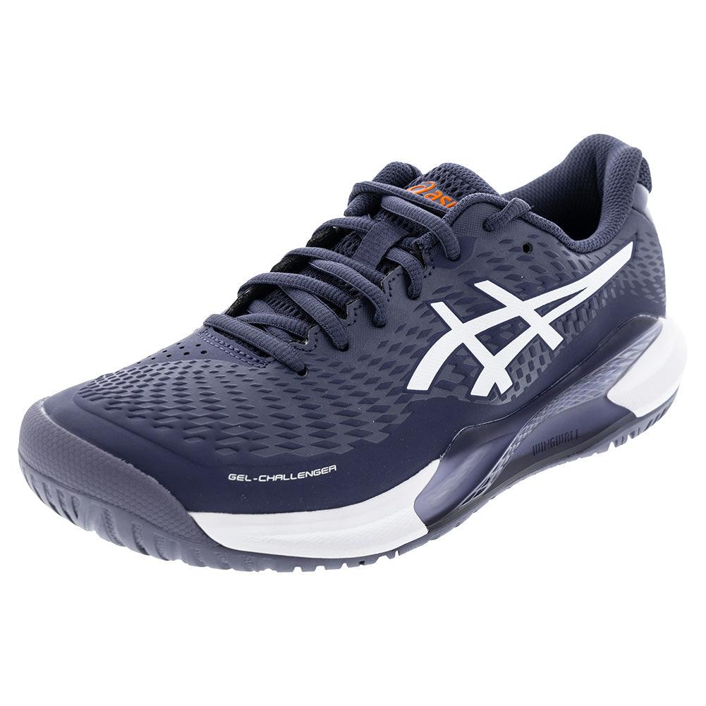 Men`s GEL-Challenger 14 Tennis Shoes Indigo Fog and White ASICS 6 Navy