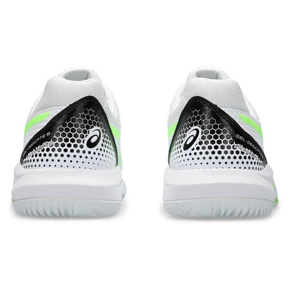 Men's Gel-Dedicate 8 Pickleball Shoes White and Lime Burst Shoes ASICS