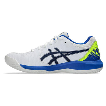 Men`s GEL-Dedicate 8 Pickleball Shoes White and Black ASICS