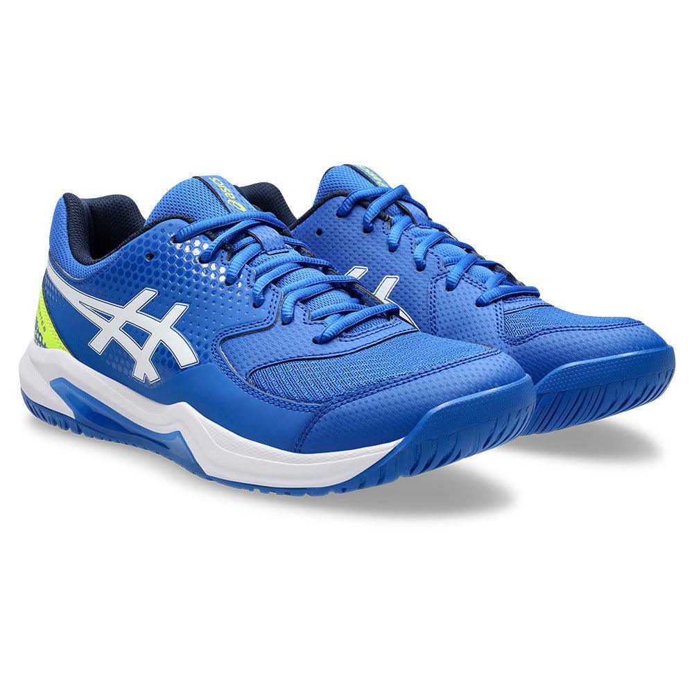 Men`s GEL-Dedicate 8 Pickleball Shoes Illusion Blue and White ASICS
