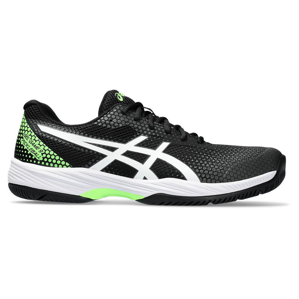Men's Gel-Game 9 Pickleball Shoes Black and White Shoes ASICS