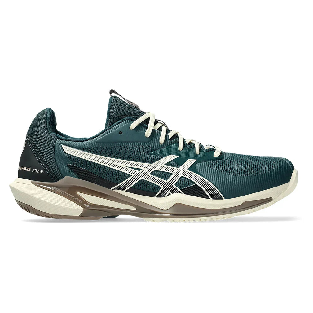 Men`s Solution Speed FF 3 Tennis Shoes Saxon Green and Birch ASICS