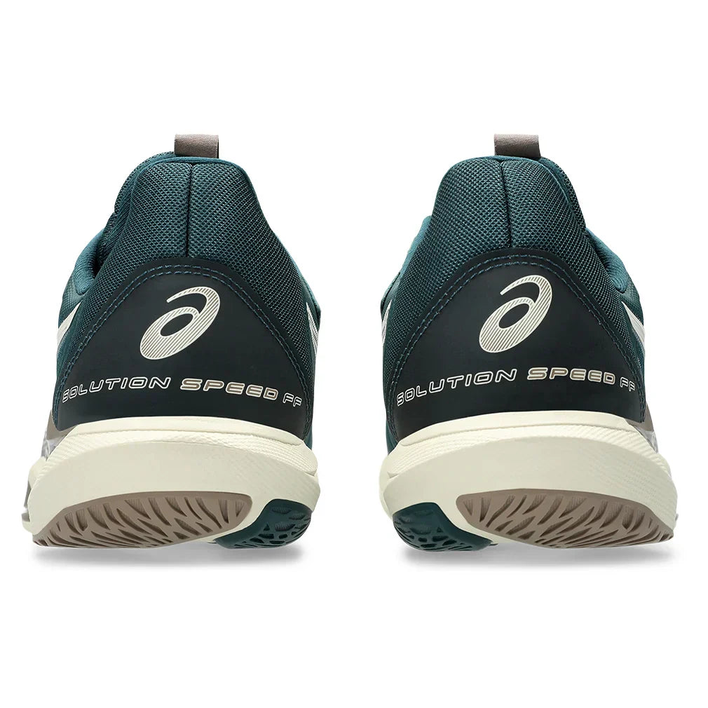 Men`s Solution Speed FF 3 Tennis Shoes Saxon Green and Birch ASICS