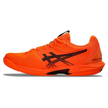 Men`s Solution Speed FF 3 Tennis Shoes Shocking Orange and Black ASICS