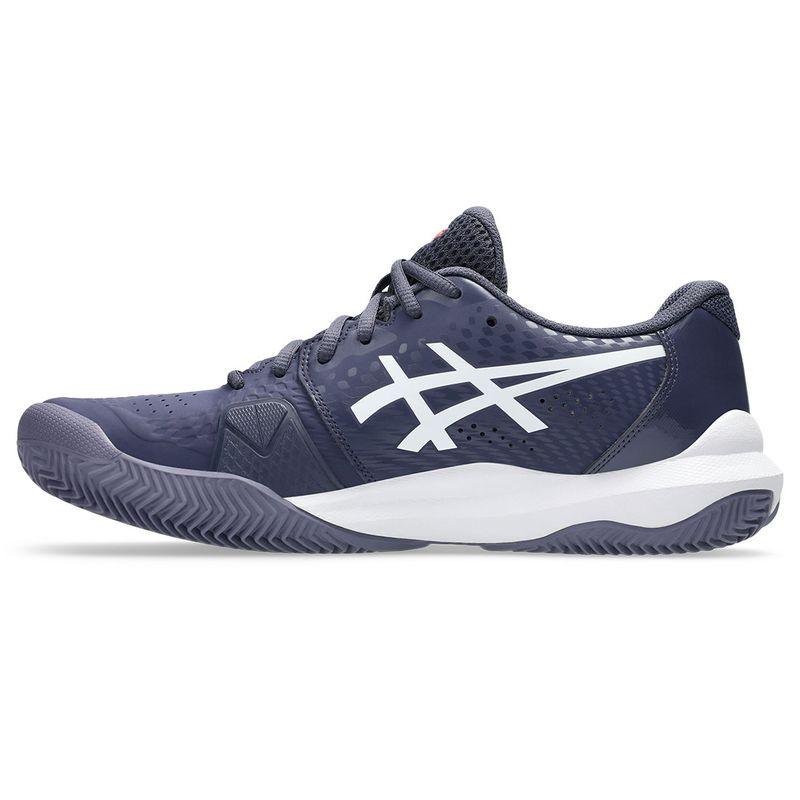 Men`s GEL-Challenger 14 Clay Tennis Shoes Indigo Fog and White ASICS