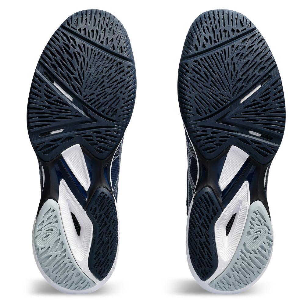 Men's Solution Speed FF 3 Tennis Shoes French Blue and Pure Silver Tournament Gear ASICS 10