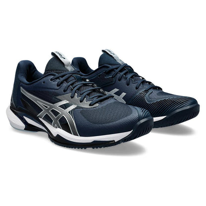 Men's Solution Speed FF 3 Tennis Shoes French Blue and Pure Silver Tournament Gear ASICS 10.5